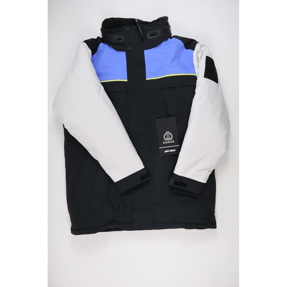 Kanuk x Ski-Doo Acer X Jacket Black Blue Colorblock Medium NWT 950
